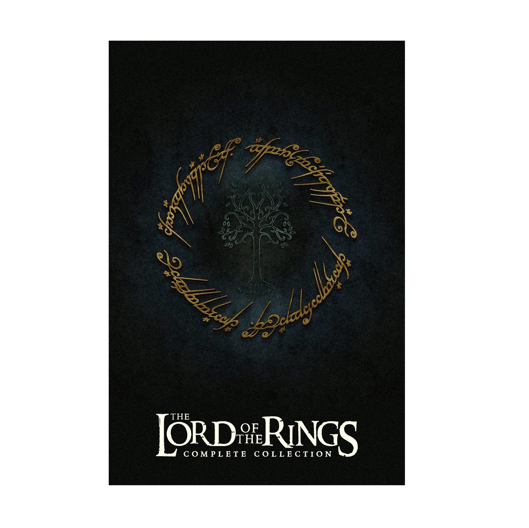 The Lord of the Rings Trilogy Movie One Ring Art poster print